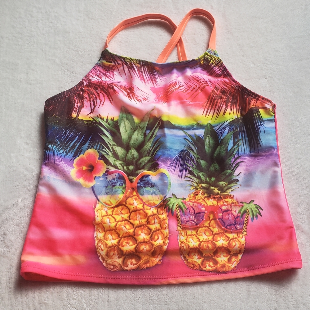Pineapples 🍍 Tank Swimsuit - Picture 1 of 5